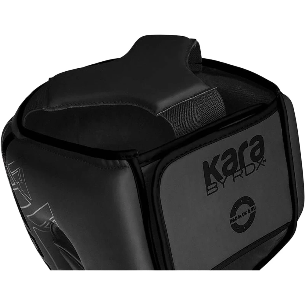 RDX F6 Kara Matte Black Head Gear 2 RDX F6 Kara Matte Black Head Gear - Image 2