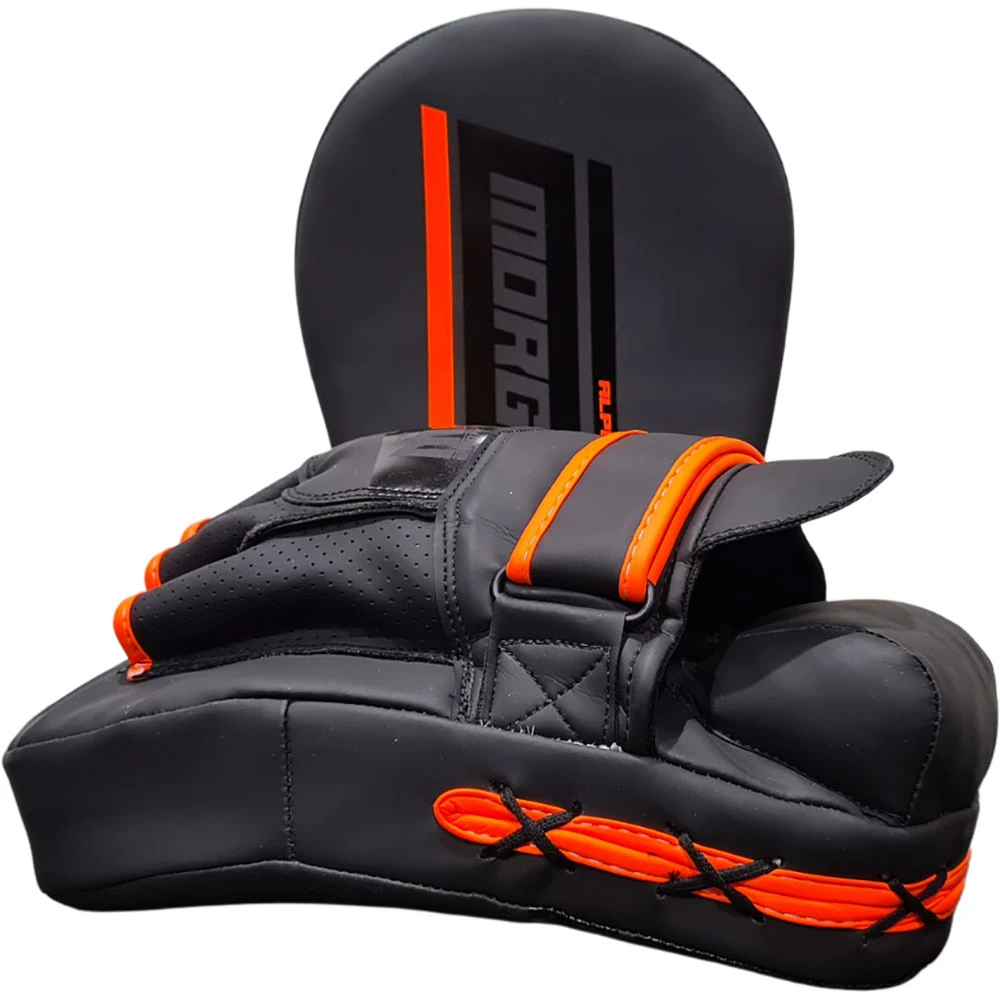 Morgan Sports Alpha Black/Orange Focus Pads 4 Morgan Sports Alpha Black/Orange Focus Pads - Image 4
