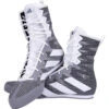 Adidas Box Hog 4 Grey Boxing Shoes