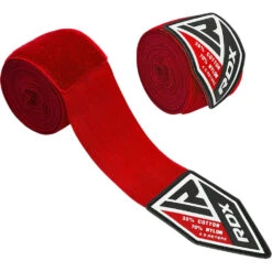 RDX Elasticised Red Hand Wraps