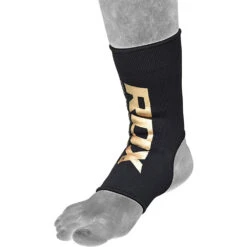 RDX Black/Gold Ankle Guards -Boxing Promotions Store HYP AB c 2