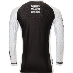 Tatami IBJJF 2022 Ranked White Long Sleeve Rash Guard -Boxing Promotions Store IBJJF21 LSRG WHT c 1