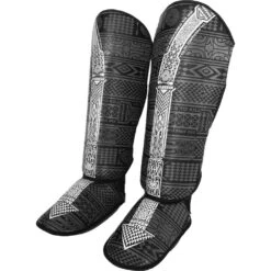 Engage Israel Adesanya The Last Stylebender BN Shin Guards -Boxing Promotions Store IZZY BNSG GRY c 3