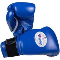 Winning 12oz JABF Blue Boxing Gloves
