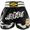 Contender K-8 Black/Silver Muay Thai Shorts