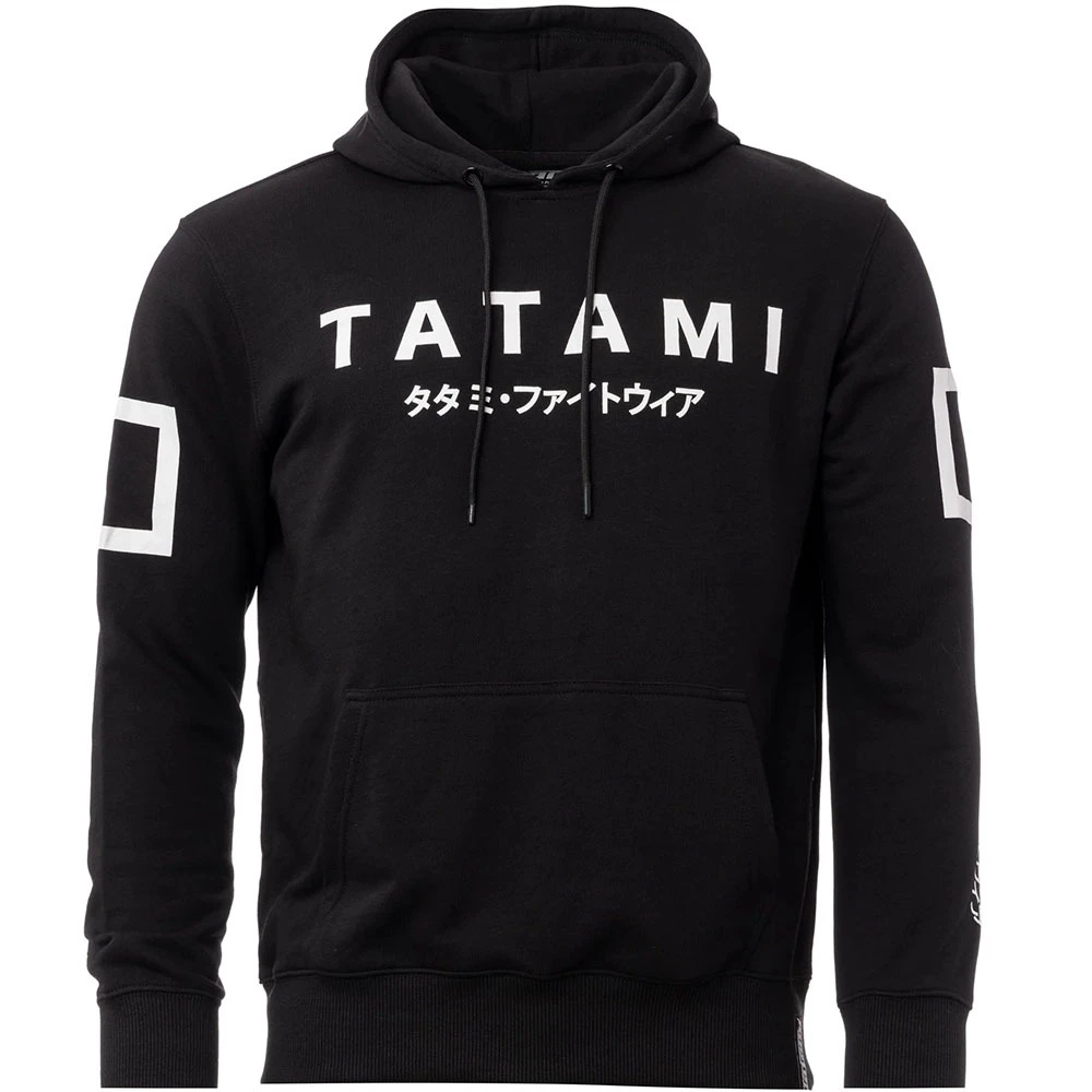 Tatami Katakana Black Hoodie 1 Tatami Katakana Black Hoodie