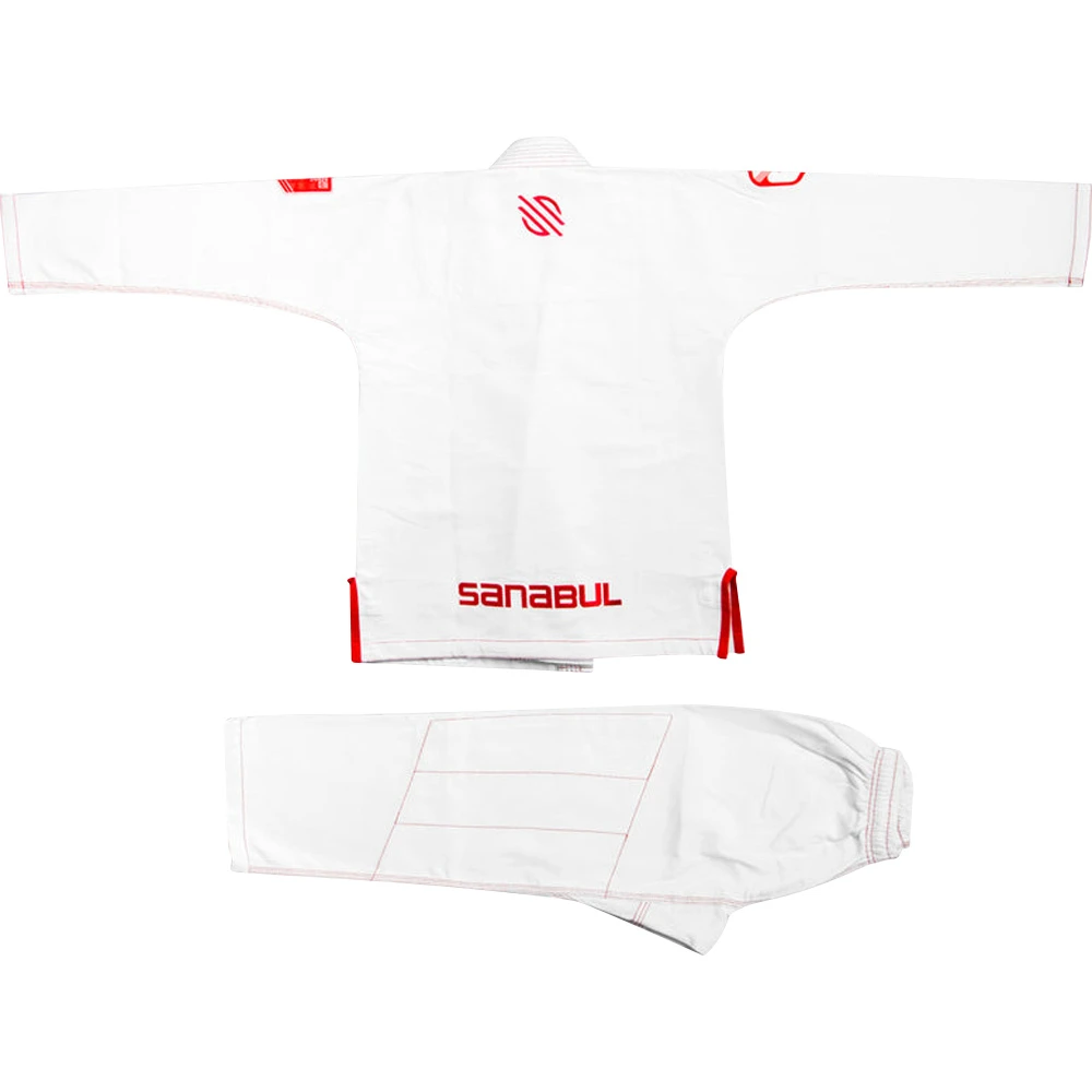 Sanabul Future Legend White/Red Kids Gi 3 Sanabul Future Legend White/Red Kids Gi - Image 3