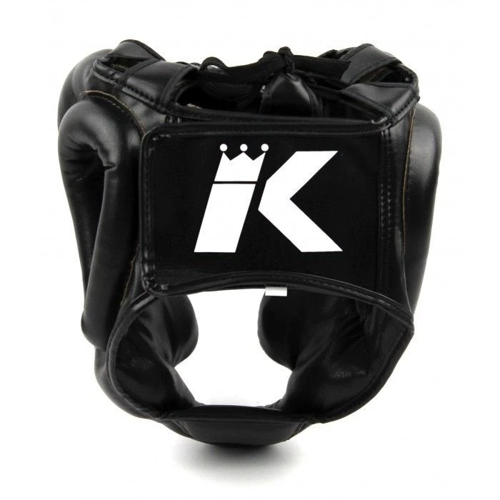 King Pro Black/White Head Gear 2 King Pro Black/White Head Gear - Image 2