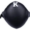 K Muaythai Equipment Classic Large Black Belly Pad
