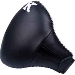 K Muaythai Equipment Classic Large Black Belly Pad -Boxing Promotions Store KLBP BLK BLK 2