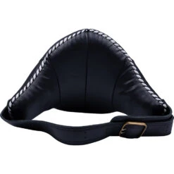 K Muaythai Equipment Classic Large Black Belly Pad -Boxing Promotions Store KLBP BLK BLK 3