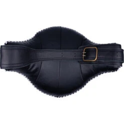K Muaythai Equipment Classic Large Black Belly Pad -Boxing Promotions Store KLBP BLK BLK 4