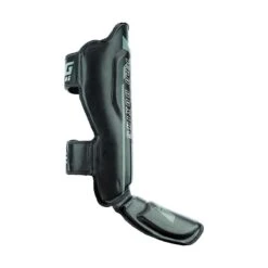 King Pro Elite 1 Black/Grey Shin Guards -Boxing Promotions Store KPB ESG1 c 1