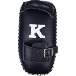 K Muaythai Equipment Classic Single Strap Army Green Thai Pads -Boxing Promotions Store KSTP BLK GRN 3