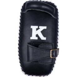 K Muaythai Equipment Classic Single Strap Red Thai Pads 8 K Muaythai Equipment Classic Single Strap Red Thai Pads -Boxing Promotions Store KSTP BLK RED 3