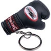 Twins Black Boxing Gloves Keyring