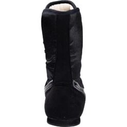 Mizuno Black/Silver Mid-Cut Boxing Boots -Boxing Promotions Store MIZ MIDBLKS c 7