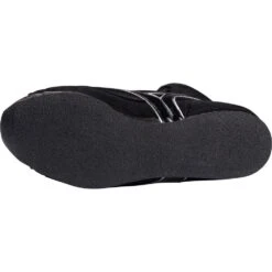 Mizuno Black/Silver Mid-Cut Boxing Boots -Boxing Promotions Store MIZ MIDBLKS c 8