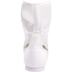 Mizuno White/Gold Mid-Cut Boxing Boots -Boxing Promotions Store MIZ MIDWHTG c 7