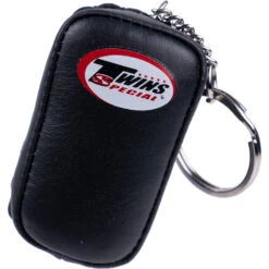 Twins Black Kick Pads Keyring