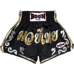Boon Silver Swirl Muay Thai Shorts