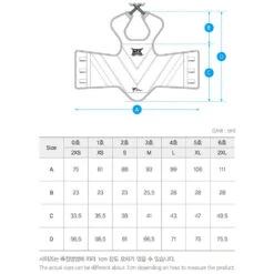 Mooto MTX 2 Reversible Red/Blue Chest Guard -Boxing Promotions Store MTO 228 c 4