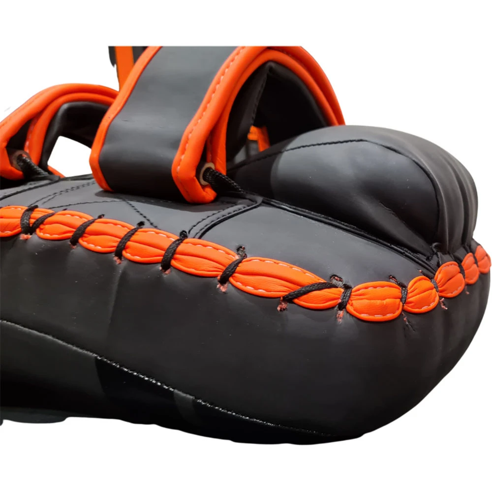Morgan Sports Alpha Curved Black/Orange Thai Pads 5 Morgan Sports Alpha Curved Black/Orange Thai Pads - Image 5
