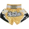 Fluory Gold Muay Thai Shorts