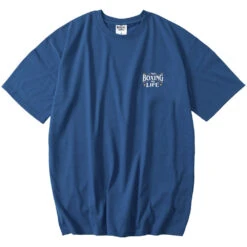No Boxing No Life Training Blue Tee