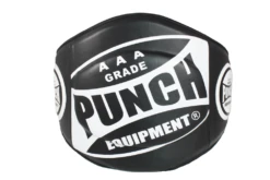 Punch Trophy Getters Alpha Black Belly Pad -Boxing Promotions Store PBP12V19B01 1