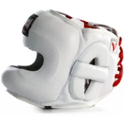 Punch Ultra V30 White Nose Protector Head Gear -Boxing Promotions Store PHGULTRANPWV30 2
