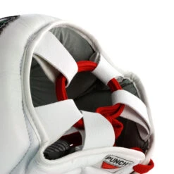 Punch Ultra V30 White Nose Protector Head Gear -Boxing Promotions Store PHGULTRANPWV30 3