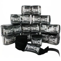 Punch Stretch 10 Pairs Black 4M Hand Wraps