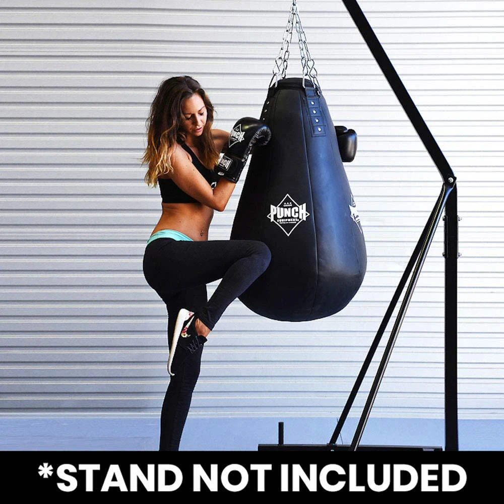 Punch Black Diamond 4FT Tear Drop Boxing Bag 2 Punch Black Diamond 4FT Tear Drop Boxing Bag - Image 2