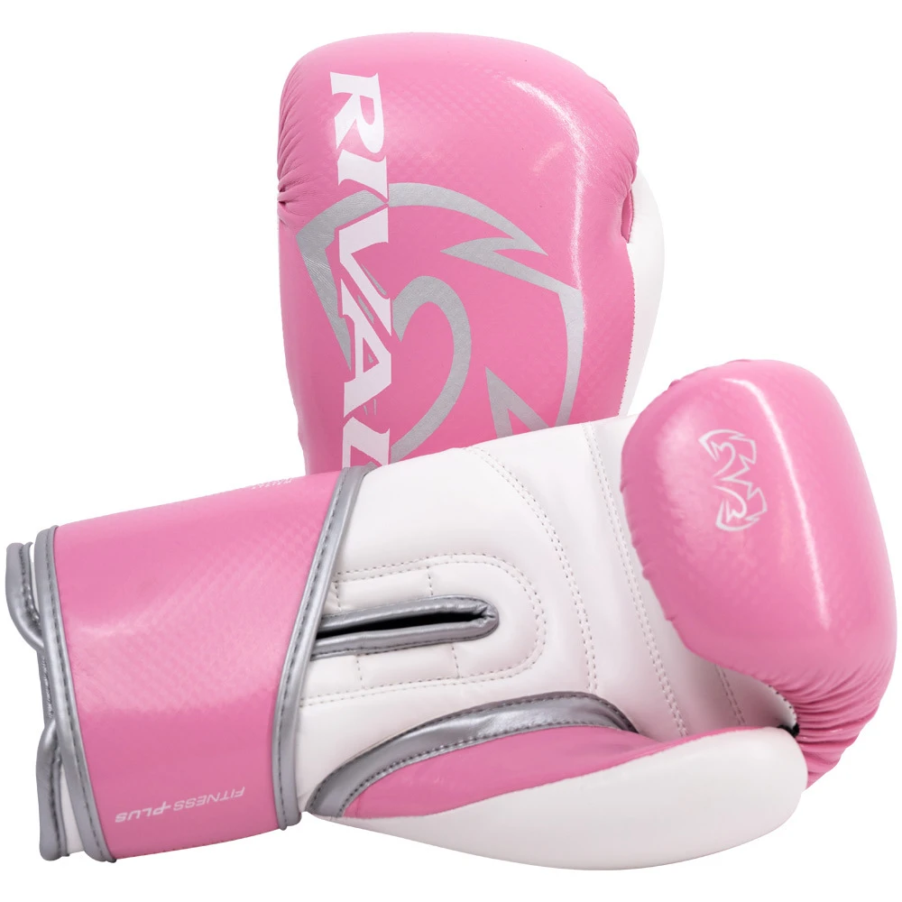 Rival RB7 Pink/White Fitness Plus Bag Gloves 2 Rival RB7 Pink/White Fitness Plus Bag Gloves - Image 2