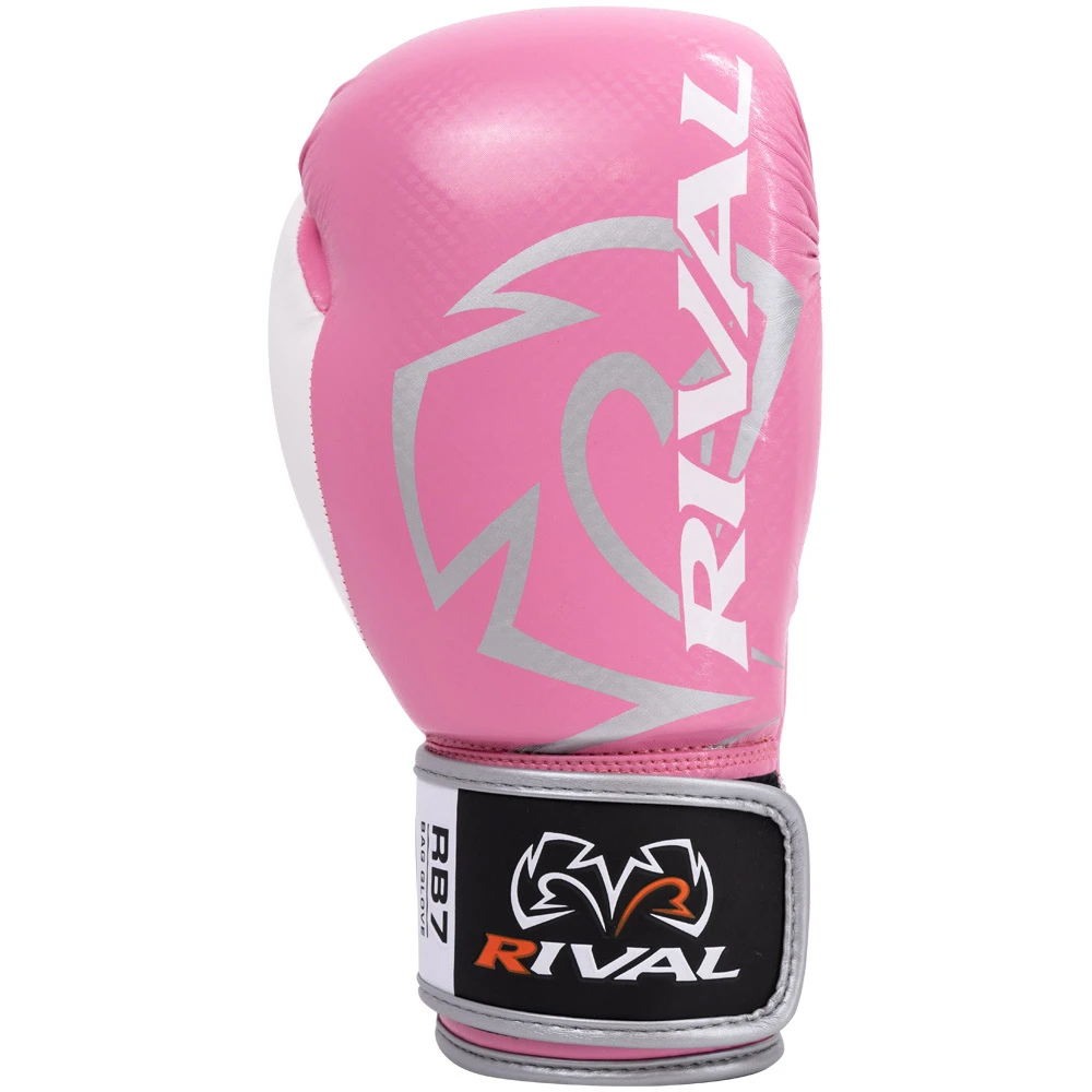 Rival RB7 Pink/White Fitness Plus Bag Gloves 4 Rival RB7 Pink/White Fitness Plus Bag Gloves - Image 4