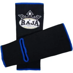 Raja Boxing Black Ankle Guards -Boxing Promotions Store RBANKG BLK 3