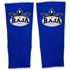 Raja Boxing Blue Ankle Guards