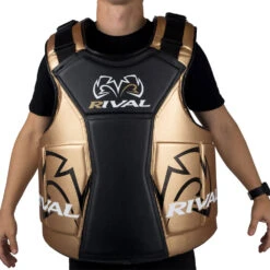 Rival RBP-One Black/Gold Body Protector 8 Rival RBP-One Black/Gold Body Protector -Boxing Promotions Store RBP Black Gold 3