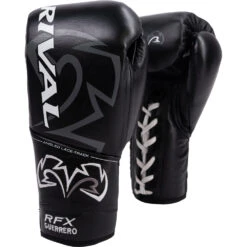 Rival RFX-Guerrero Pro HDE-F Black Fight Gloves -Boxing Promotions Store RFX G HDE F Black c 2
