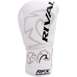 Rival RFX-Guerrero Pro White Fight Gloves -Boxing Promotions Store RFX G SF H White c 3