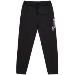 Risk Equals Reward Black Womens Track Pants