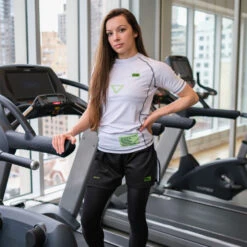 VHTS Ranked White Womens Rash Guard -Boxing Promotions Store RRG22 WHT Fc 2