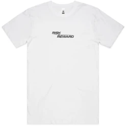 Risk Equals Reward Mens White T-Shirt