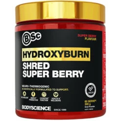 BSC HydroxyBurn Shred Super Berry 300g