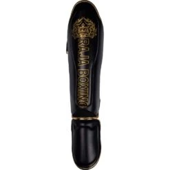 Raja Boxing Black Light Weight Slim Shin Guards 6 Raja Boxing Black Light Weight Slim Shin Guards -Boxing Promotions Store RSP LS BLK c 1
