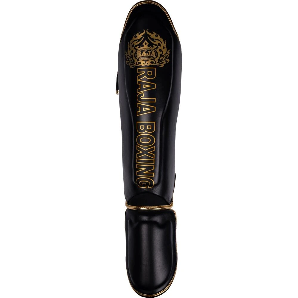 Raja Boxing Black Light Weight Slim Shin Guards 2 Raja Boxing Black Light Weight Slim Shin Guards - Image 2