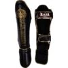 Raja Boxing Black Light Weight Slim Shin Guards