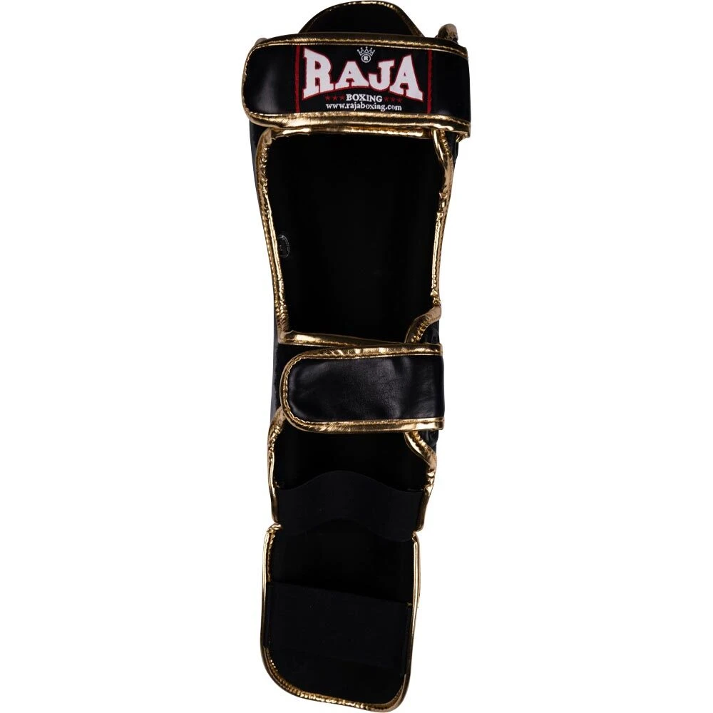 Raja Boxing Black Light Weight Slim Shin Guards 3 Raja Boxing Black Light Weight Slim Shin Guards - Image 3