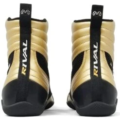 Rival RSX-Guerrero Deluxe Boxing Boots -Boxing Promotions Store RSX G DLX Gold c 4